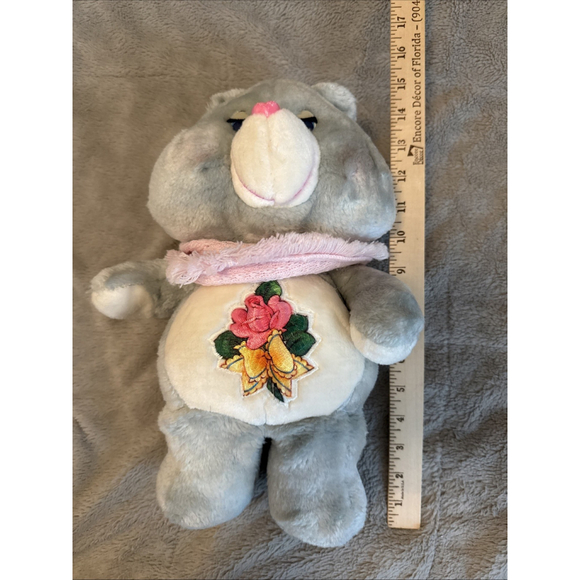 CARE BEARS Vintage 1983 Grams Bear Plush 61550 Kenner American Greetings 15 Inch - Picture 8 of 8